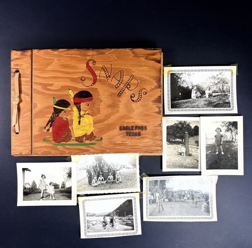 Album fotografico vintage anni