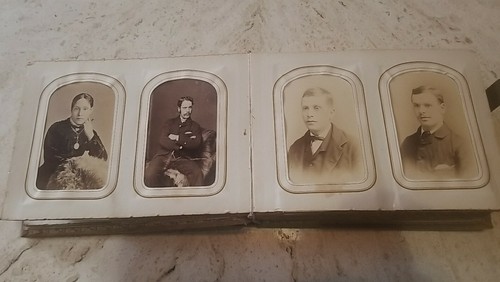 Album cdv del xix - xix, secolo