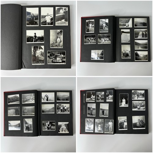 Album fotografico vintage anni